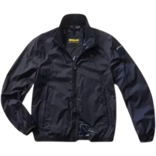 Stylische Jacke , Herren, Größe: 2XL - Blauer - Modalova