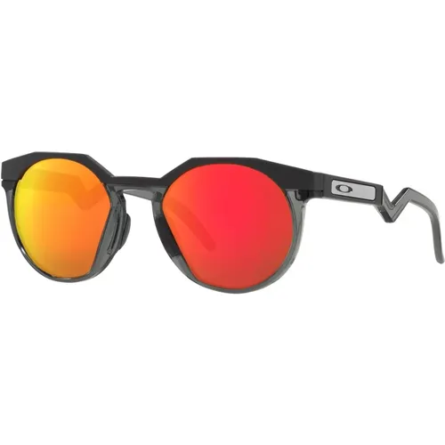 Matte Carbon Sunglasses with Prizm Ruby , male, Sizes: 52 MM - Oakley - Modalova