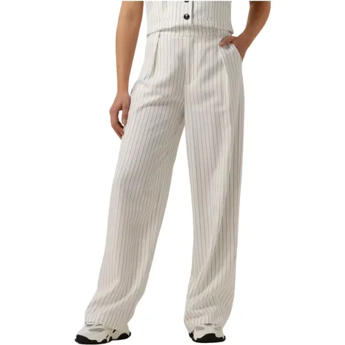 Alessandra Pinstripe Pants , Damen, Größe: 2XL - NEO NOIR - Modalova