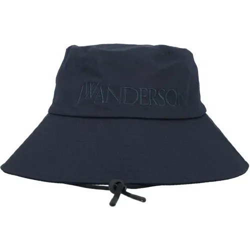 Stylish Logo Bucket Hat , unisex, Sizes: S/M - JW Anderson - Modalova