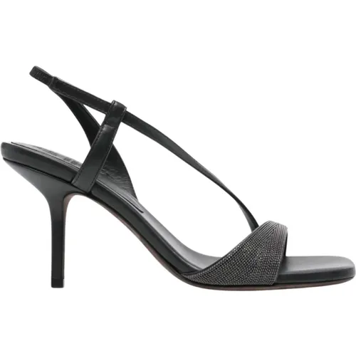 Brown Sandals for Women Ss24 , female, Sizes: 3 1/2 UK - BRUNELLO CUCINELLI - Modalova