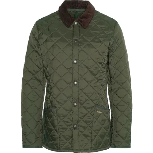 Quilted Liddesdale Jacket Wax Style , male, Sizes: M - Barbour - Modalova