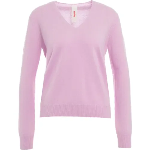 Cashmere Knit Sweater Aw24 , female, Sizes: S, M - MVM - Modalova