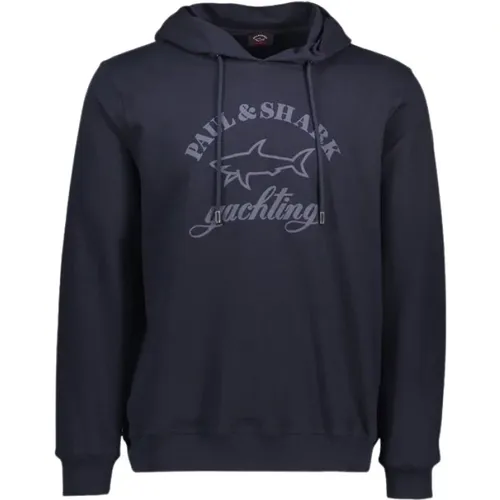 Sweatshirt With Mega Printed Logo , male, Sizes: 2XL - PAUL & SHARK - Modalova