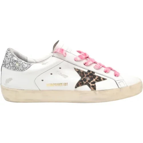 Leopard Horsy Glitter Sneakers - Golden Goose - Modalova