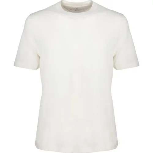 Stilvolle T-Shirts Kollektion , Herren, Größe: M - BRUNELLO CUCINELLI - Modalova