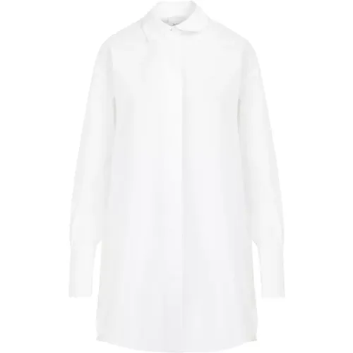 Cotton Mini Shirt Dress , female, Sizes: 2XS, S, XS - Patou - Modalova