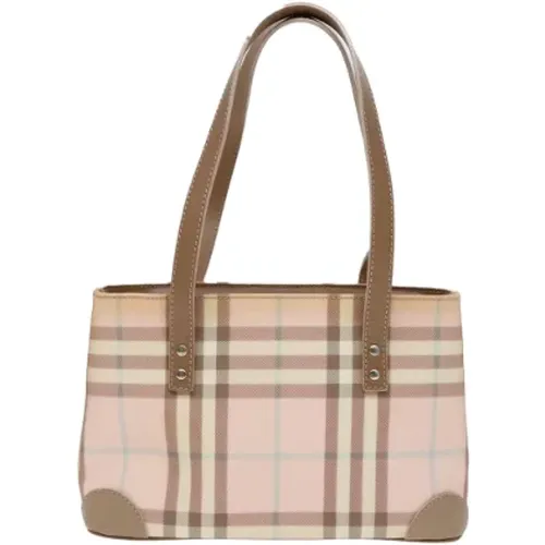 Pre-owned Canvas handbags , female, Sizes: ONE SIZE - Burberry Vintage - Modalova