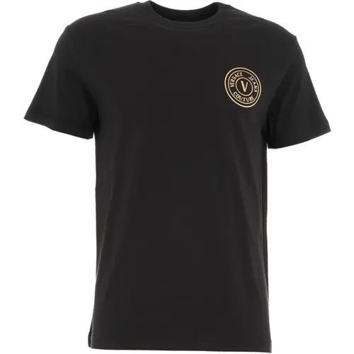 T-Shirts , Herren, Größe: XS - Versace Jeans Couture - Modalova