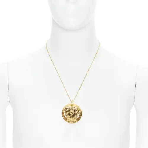 Pre-owned Fabric necklaces , female, Sizes: ONE SIZE - Versace Pre-owned - Modalova