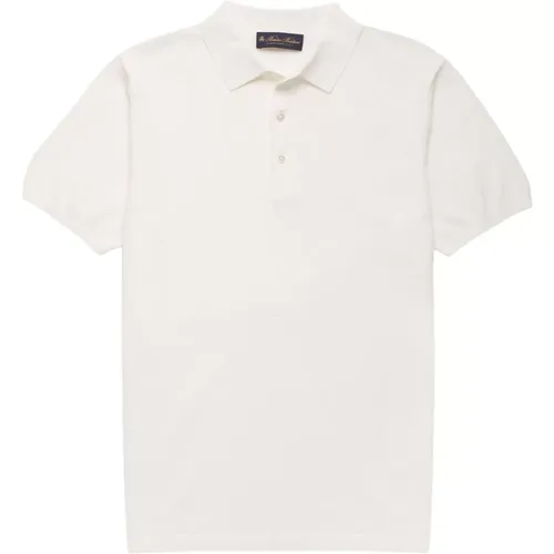 Poloshirt,Dunkelgraues Baumwoll-Polo-Shirt - Brooks Brothers - Modalova