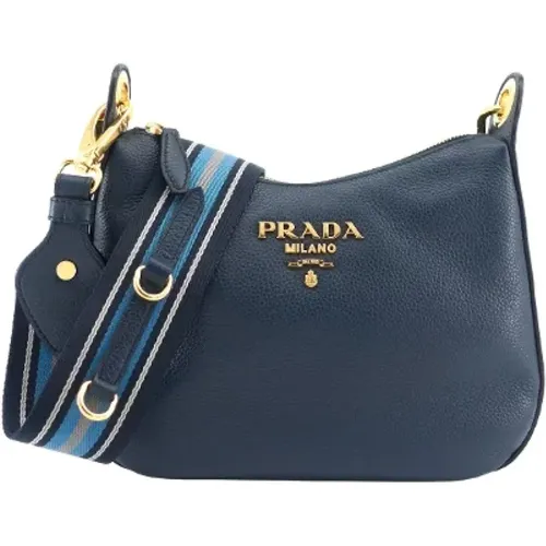 Pre-owned Leather crossbody-bags , female, Sizes: ONE SIZE - Prada Vintage - Modalova