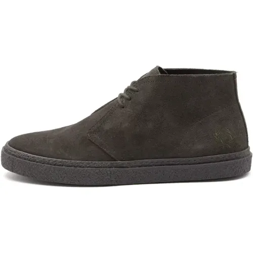 Suede Ankle Boot , male, Sizes: 11 UK, 8 UK, 10 UK - Fred Perry - Modalova