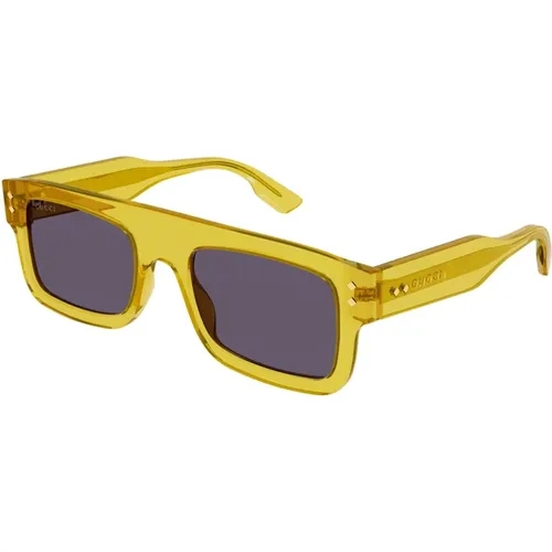 Sonnenbrille , Herren, Größe: 53 MM - Gucci - Modalova
