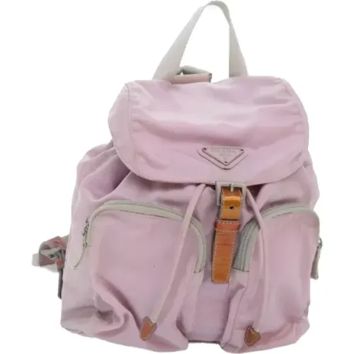 Pre-owned Nylon backpacks , female, Sizes: ONE SIZE - Prada Vintage - Modalova