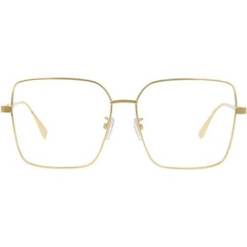 Large Eyeglass Frames , female, Sizes: 56 MM - Fendi - Modalova