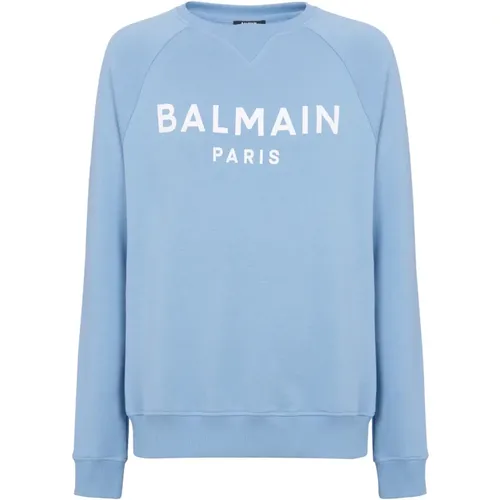 Paris Sweatshirt , Herren, Größe: M - Balmain - Modalova