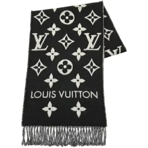 Pre-owned Wool scarves , female, Sizes: ONE SIZE - Louis Vuitton Vintage - Modalova