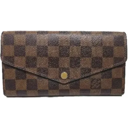 Pre-owned Canvas wallets , female, Sizes: ONE SIZE - Louis Vuitton Vintage - Modalova