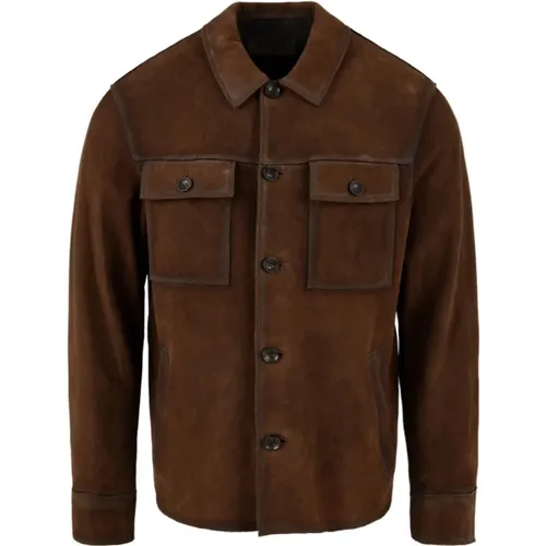 Copenaghen J24 Leather Jacket , male, Sizes: 2XL, XL - The Jack Leathers - Modalova