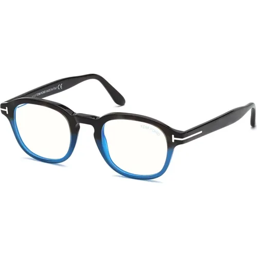 Ft5698-B 055 Avana Colorata Brille , Herren, Größe: 48 MM - Tom Ford - Modalova