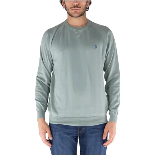 Crew Neck Knitwear Sweater , male, Sizes: XL, 2XL, M - U.s. Polo Assn. - Modalova