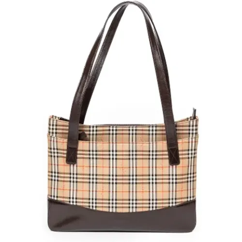 Pre-owned Canvas totes , female, Sizes: ONE SIZE - Burberry Vintage - Modalova