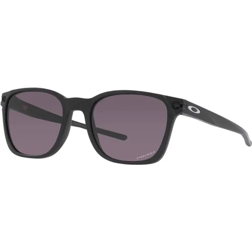 Square Grey Sunglasses with UV Protection , unisex, Sizes: ONE SIZE - Oakley - Modalova