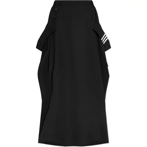 Skirt with pockets , female, Sizes: XS, S - Y-3 - Modalova