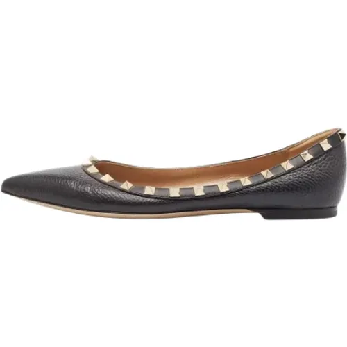 Pre-owned Leder flats - Valentino Vintage - Modalova