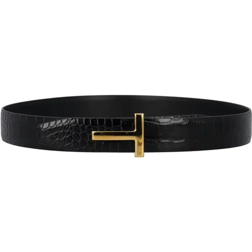 T Belt - Stylish and Functional Accessory , female, Sizes: 100 CM - Tom Ford - Modalova