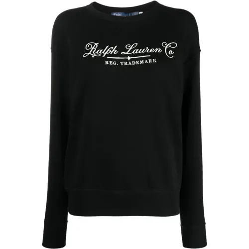 Long sleeve sweatshirt , female, Sizes: 2XL - Ralph Lauren - Modalova