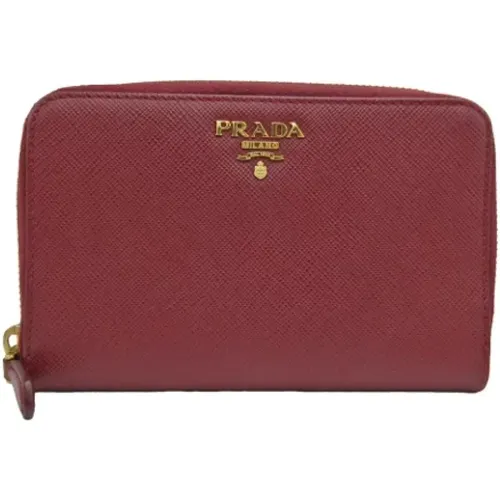 Pre-owned Leder Portemonnaies , Damen, Größe: ONE Size - Prada Vintage - Modalova