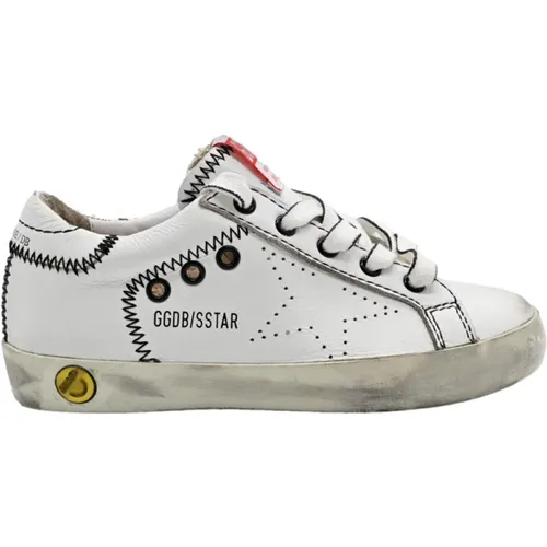 Weiße Leder Superstar Sneakers - Golden Goose - Modalova