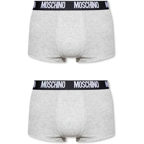 Er-Pack Supima® Baumwollboxershorts , Herren, Größe: S - Moschino - Modalova