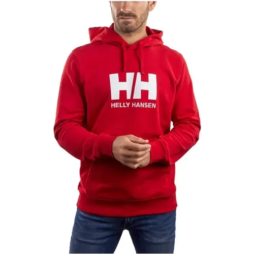 Hoodie mit Logo , Herren, Größe: 2XL - Helly Hansen - Modalova