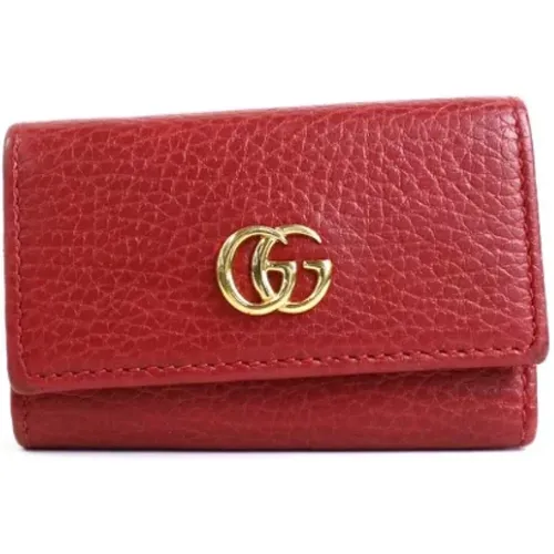 Pre-owned Leather key-holders , female, Sizes: ONE SIZE - Gucci Vintage - Modalova