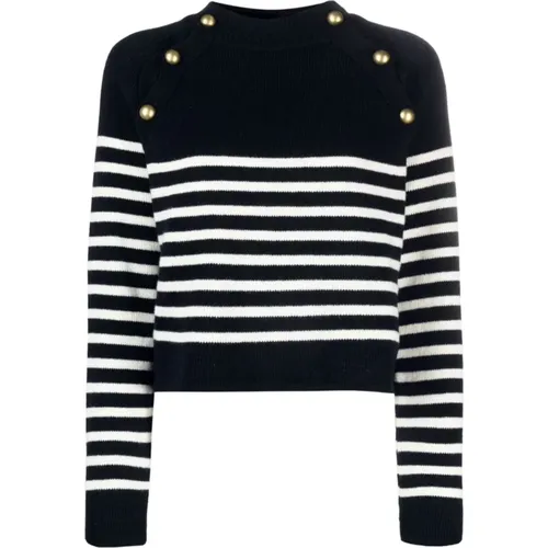 Striped Sweater by Ermanno Firenze , female, Sizes: M - Ermanno Scervino - Modalova