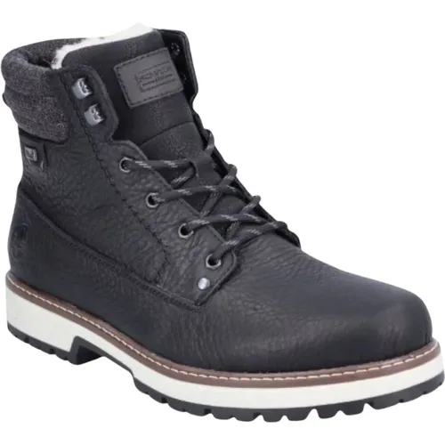 Men`s Insulated Winter Boots with Cleats , male, Sizes: 9 UK, 7 UK, 8 UK, 11 UK, 12 UK, 10 UK - Rieker - Modalova