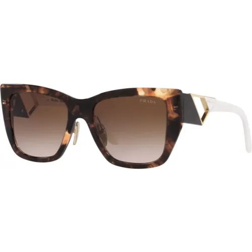 Stylish Sunglasses with Havana Frame , female, Sizes: 54 MM - Prada - Modalova