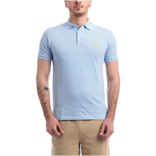 Stretch Cotton Polo Shirt , male, Sizes: S, L - Polo Ralph Lauren - Modalova