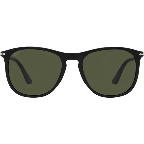 Classic Sunglasses with Green Lenses , unisex, Sizes: 55 MM - Persol - Modalova