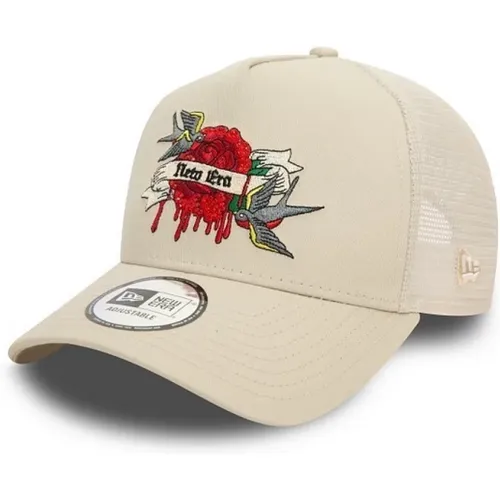 Dripping Rose Trucker Hat - new era - Modalova