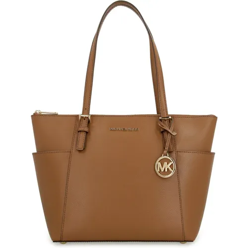 Saffiano Leder Tote Tasche , Damen, Größe: ONE Size - Michael Kors - Modalova