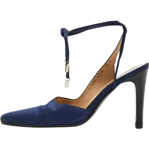 Pre-owned Satin heels , Damen, Größe: 38 EU - Gucci Vintage - Modalova