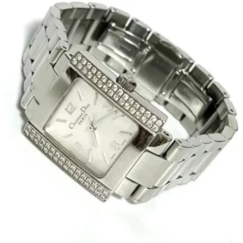 Pre-owned Stainless Steel watches , female, Sizes: ONE SIZE - Dior Vintage - Modalova