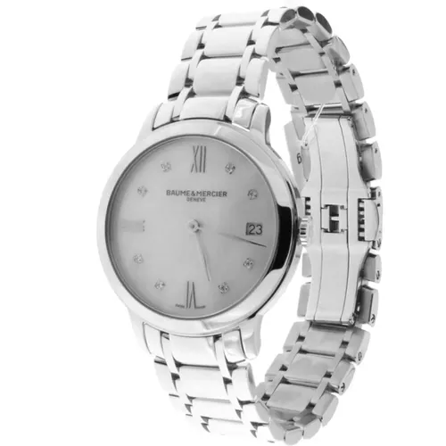 Classima 31mm Quartz Watch with Diamond Dial , female, Sizes: ONE SIZE - Baume et Mercier - Modalova