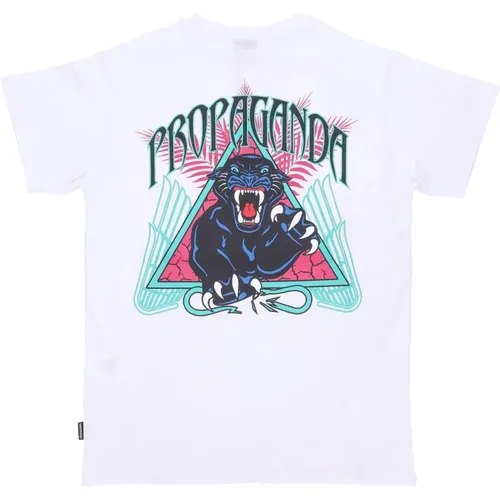 Triangle Panther Tee , Herren, Größe: L - Propaganda - Modalova