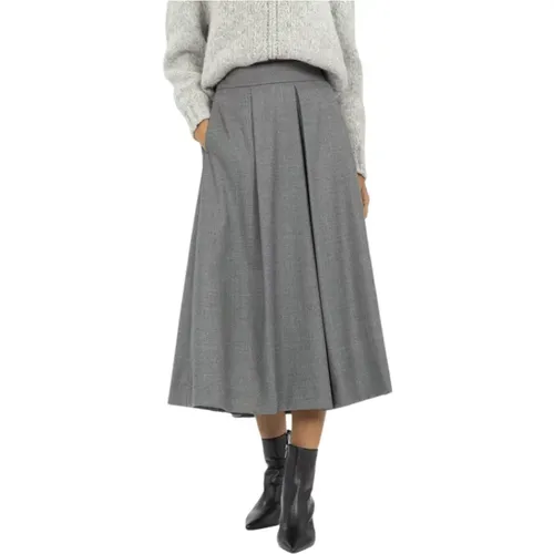 Pleated Skirt Dania , female, Sizes: S - Incotex - Modalova