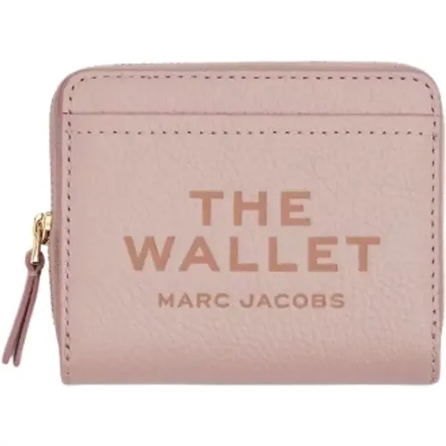 Leder Mini Kompakt Geldbörse , Damen, Größe: ONE Size - Marc Jacobs - Modalova